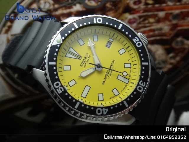 477) SEIKO VINTAGE DIVER 7002-7001 YELLOW AUTOMATIC WATCH – LIKE NEW (  MYR380 ) | beasywatch